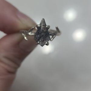 Rutilated Quartz Ring
